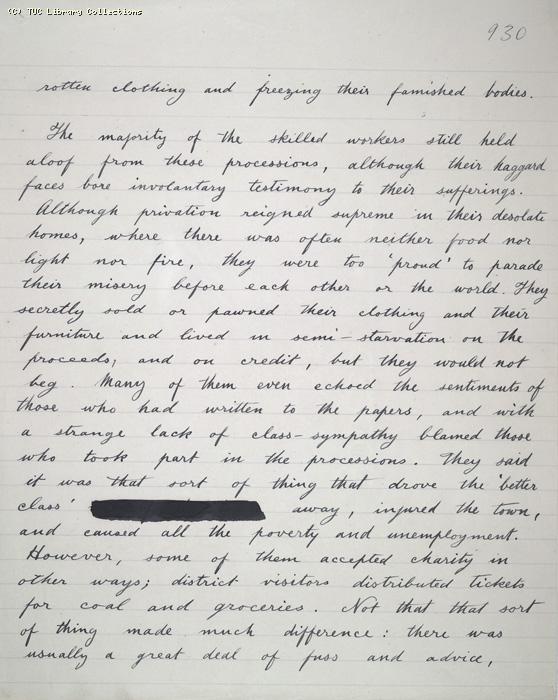 The Ragged Trousered Philanthropists - Manuscript, Page 930