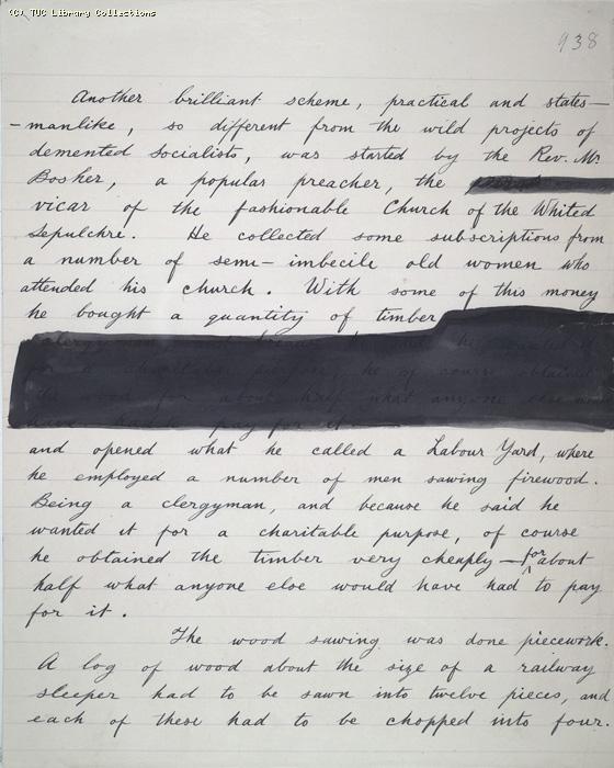 The Ragged Trousered Philanthropists - Manuscript, Page 938