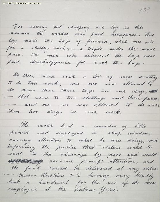 The Ragged Trousered Philanthropists - Manuscript, Page 939
