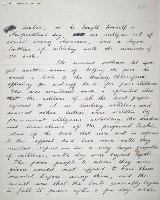 The Ragged Trousered Philanthropists - Manuscript, Page 941
