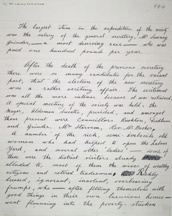 The Ragged Trousered Philanthropists - Manuscript, Page 944