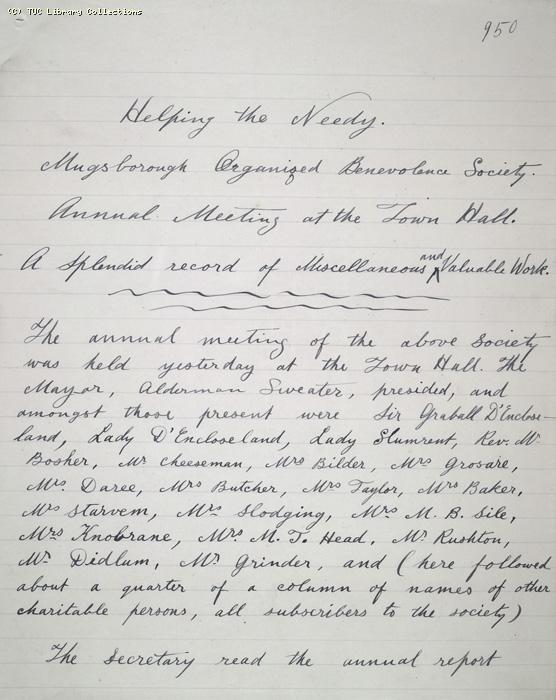 The Ragged Trousered Philanthropists - Manuscript, Page 950