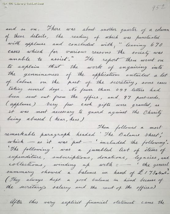 The Ragged Trousered Philanthropists - Manuscript, Page 952