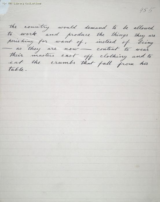 The Ragged Trousered Philanthropists - Manuscript, Page 955