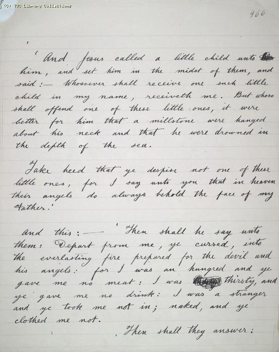 The Ragged Trousered Philanthropists - Manuscript, Page 966