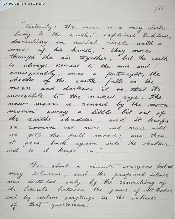 The Ragged Trousered Philanthropists - Manuscript, Page 988