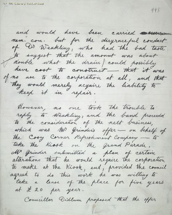 The Ragged Trousered Philanthropists - Manuscript, Page 998