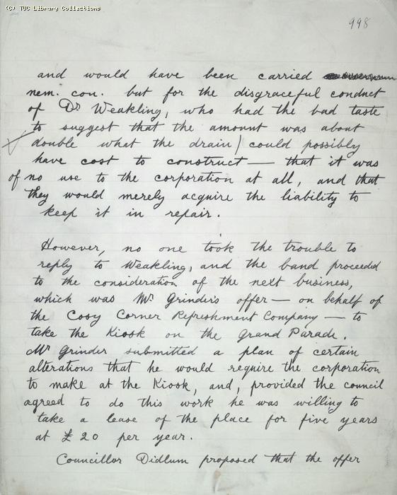 The Ragged Trousered Philanthropists - Manuscript, Page 998