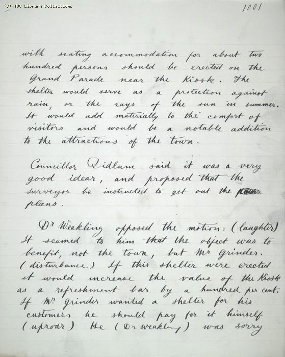 The Ragged Trousered Philanthropists - Manuscript, Page 1001