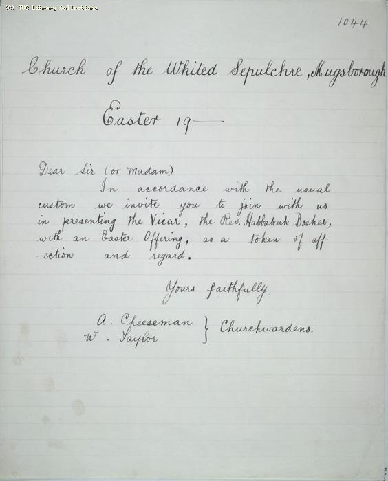 The Ragged Trousered Philanthropists - Manuscript, Page 1044