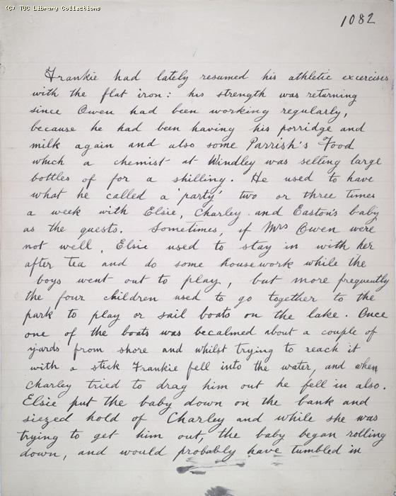 The Ragged Trousered Philanthropists - Manuscript, Page 1082