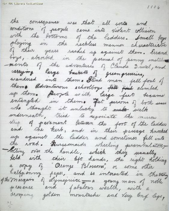 The Ragged Trousered Philanthropists - Manuscript, Page 1106