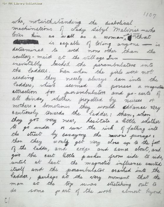 The Ragged Trousered Philanthropists - Manuscript, Page 1107