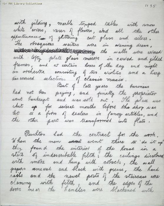 The Ragged Trousered Philanthropists - Manuscript, Page 1135