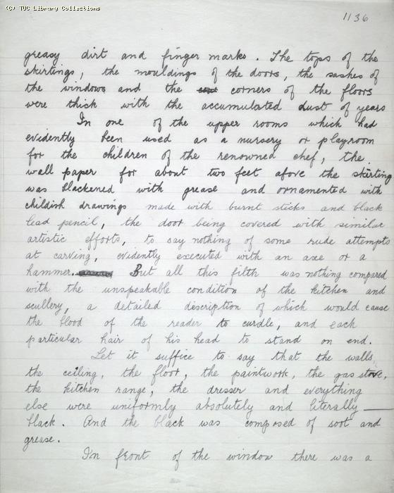 The Ragged Trousered Philanthropists - Manuscript, Page 1136
