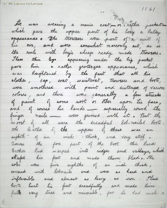 The Ragged Trousered Philanthropists - Manuscript, Page 1161