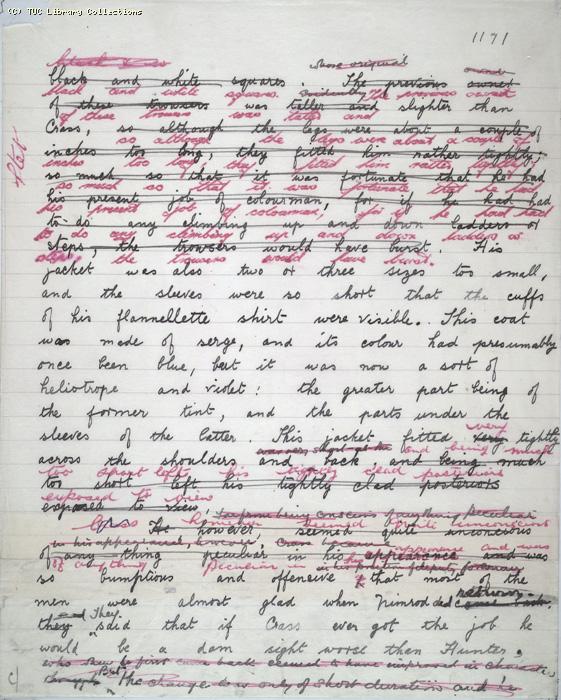 The Ragged Trousered Philanthropists - Manuscript, Page 1171