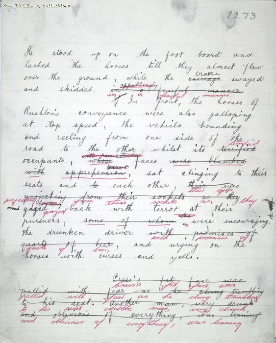 The Ragged Trousered Philanthropists - Manuscript, Page 1273
