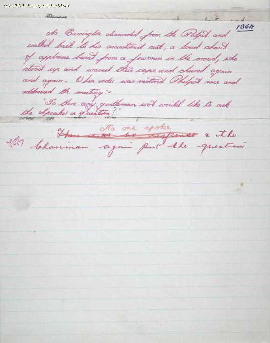 The Ragged Trousered Philanthropists - Manuscript, Page 1364