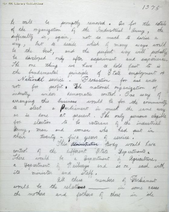 The Ragged Trousered Philanthropists - Manuscript, Page 1375