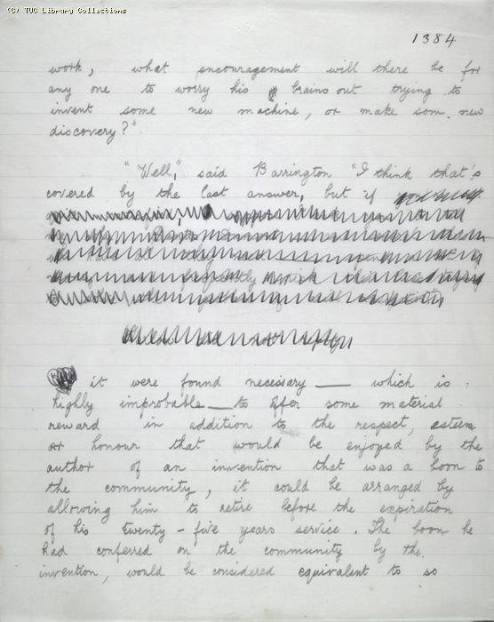 The Ragged Trousered Philanthropists - Manuscript, Page 1384