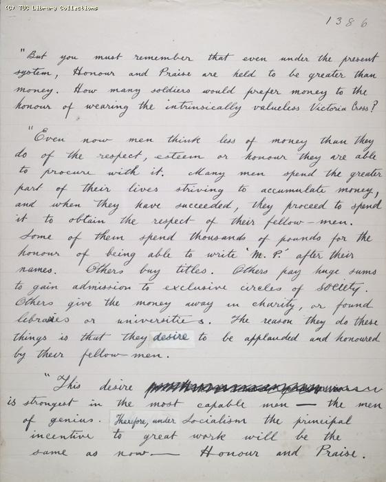 The Ragged Trousered Philanthropists - Manuscript, Page 1386