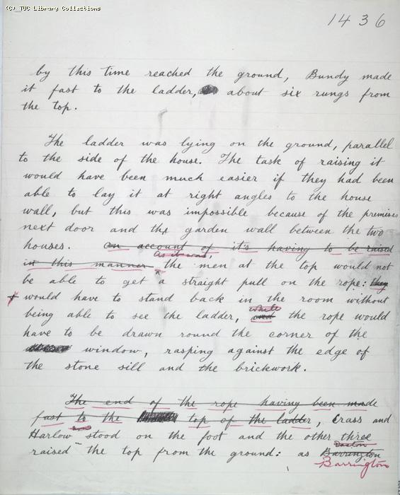 The Ragged Trousered Philanthropists - Manuscript, Page 1436