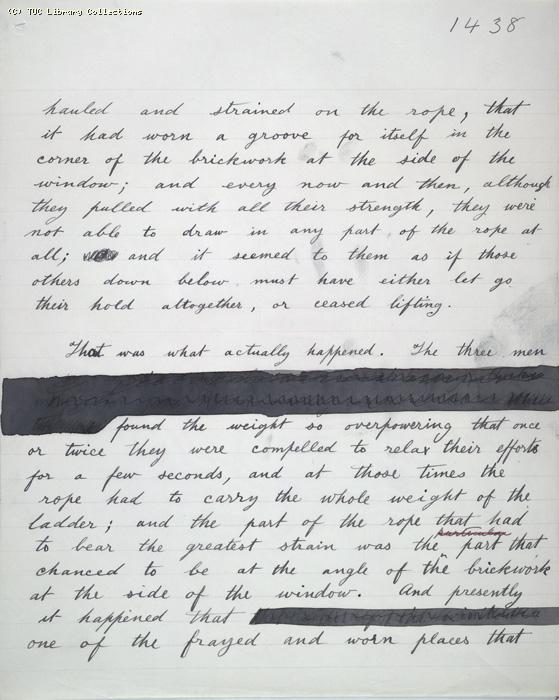 The Ragged Trousered Philanthropists - Manuscript, Page 1438