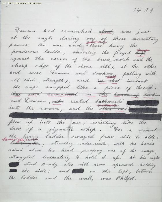 The Ragged Trousered Philanthropists - Manuscript, Page 1439