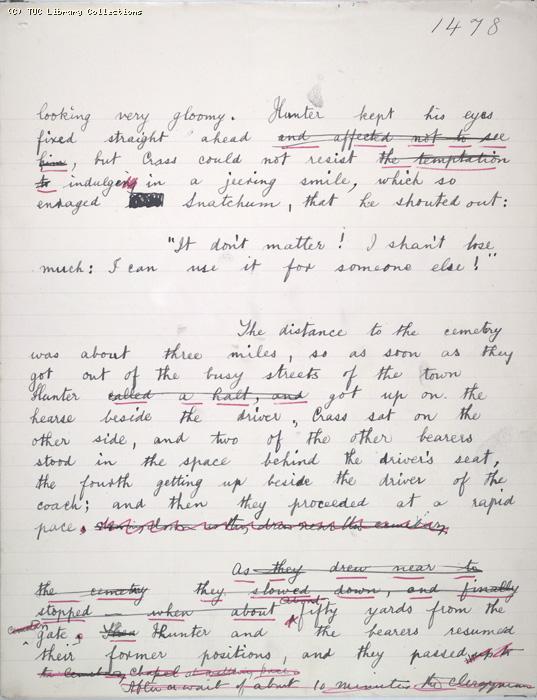 The Ragged Trousered Philanthropists - Manuscript, Page 1478