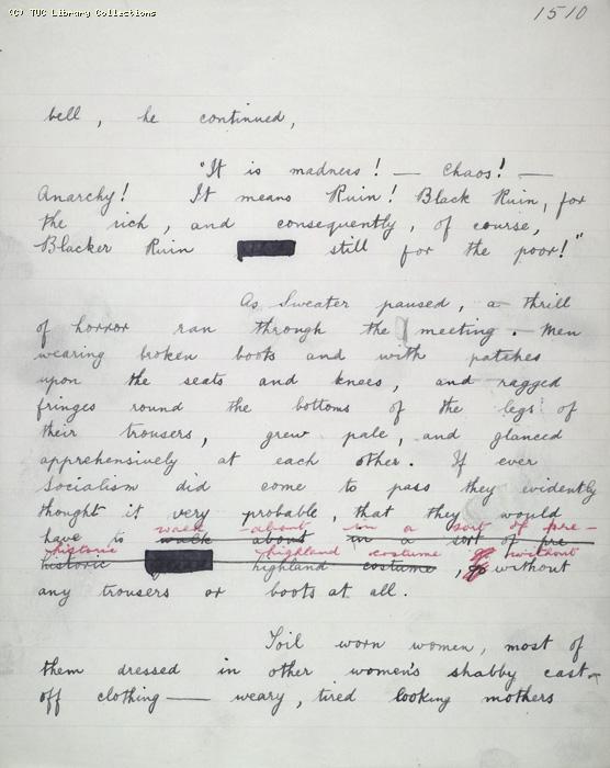 The Ragged Trousered Philanthropists - Manuscript, Page 1510