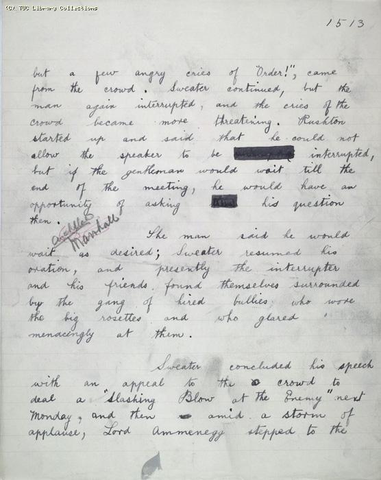 The Ragged Trousered Philanthropists - Manuscript, Page 1513