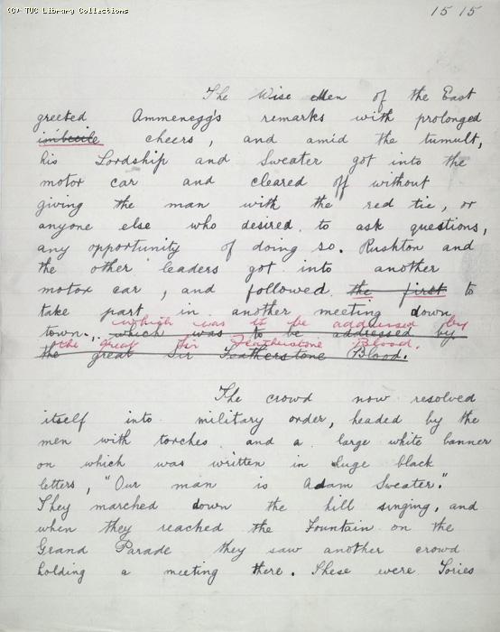 The Ragged Trousered Philanthropists - Manuscript, Page 1515