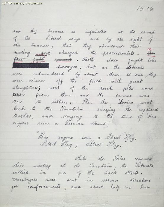 The Ragged Trousered Philanthropists - Manuscript, Page 1516