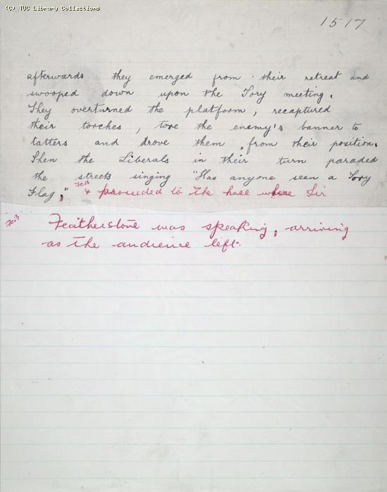 The Ragged Trousered Philanthropists - Manuscript, Page 1517