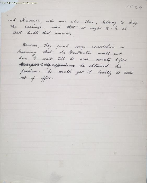 The Ragged Trousered Philanthropists - Manuscript, Page 1524