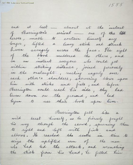 The Ragged Trousered Philanthropists - Manuscript, Page 1558