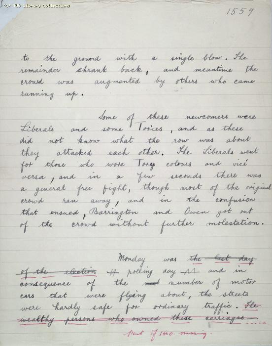 The Ragged Trousered Philanthropists - Manuscript, Page 1559