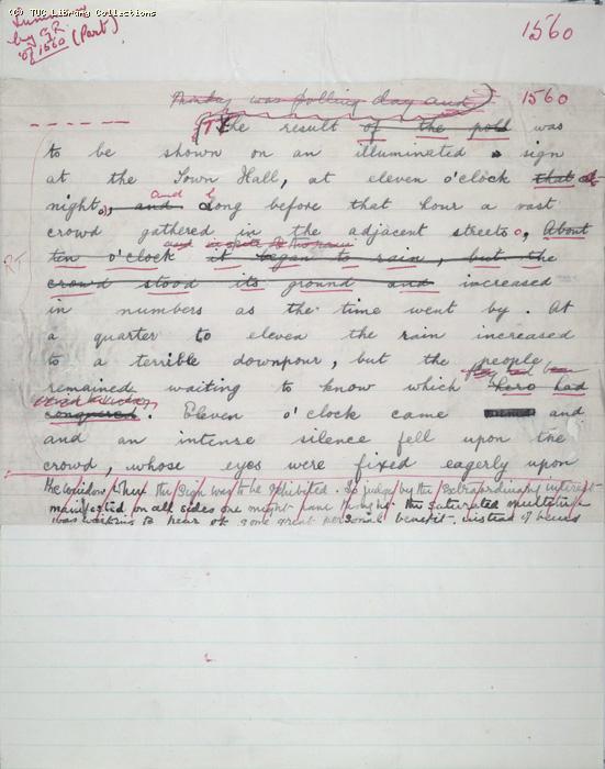The Ragged Trousered Philanthropists - Manuscript, Page 1560