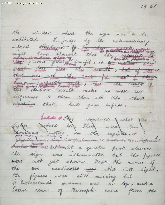 The Ragged Trousered Philanthropists - Manuscript, Page 1561