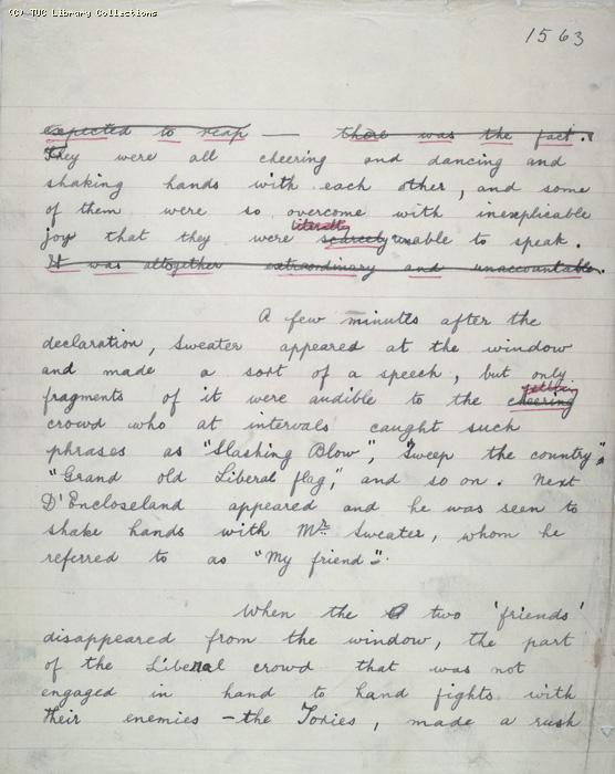 The Ragged Trousered Philanthropists - Manuscript, Page 1563
