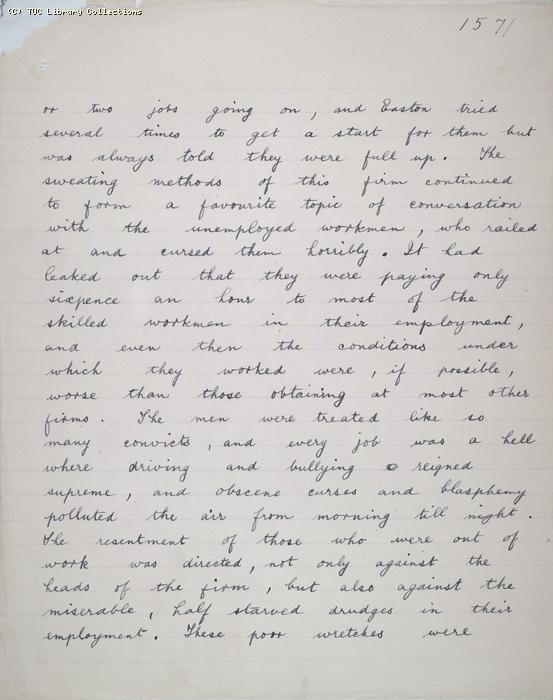 The Ragged Trousered Philanthropists - Manuscript, Page 1571