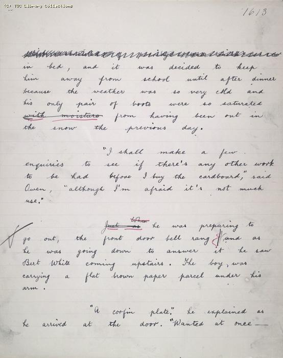 The Ragged Trousered Philanthropists - Manuscript, Page 1613