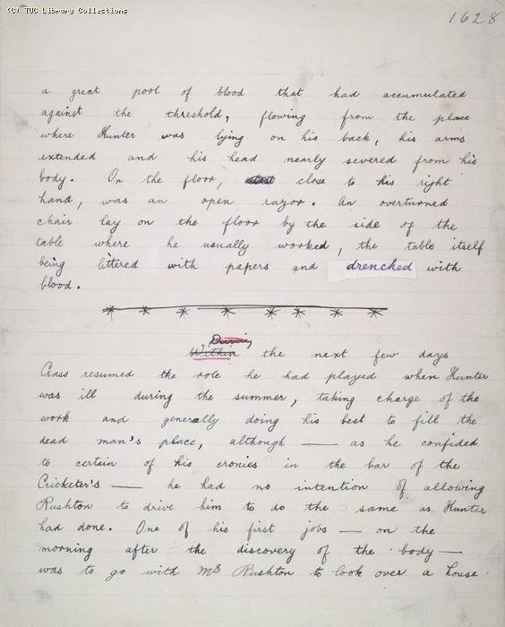 The Ragged Trousered Philanthropists - Manuscript, Page 1628