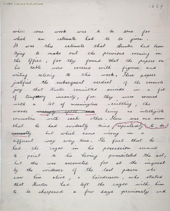 The Ragged Trousered Philanthropists - Manuscript, Page 1629
