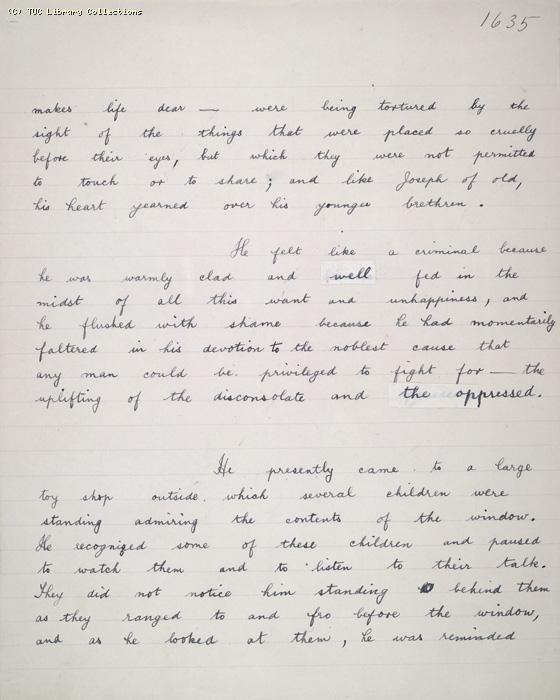 The Ragged Trousered Philanthropists - Manuscript, Page 1635