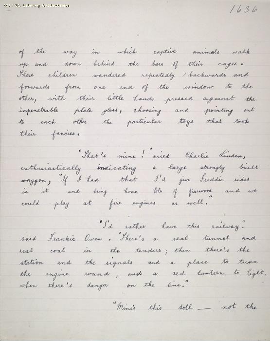 The Ragged Trousered Philanthropists - Manuscript, Page 1636