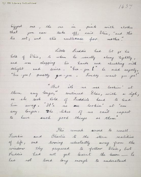 The Ragged Trousered Philanthropists - Manuscript, Page 1637