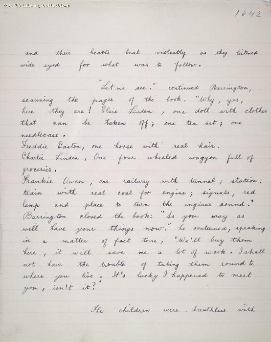 The Ragged Trousered Philanthropists - Manuscript, Page 1642