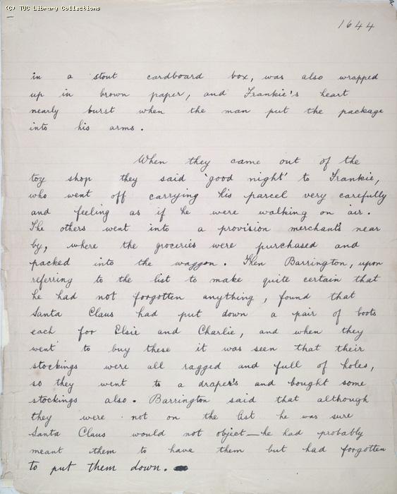 The Ragged Trousered Philanthropists - Manuscript, Page 1644